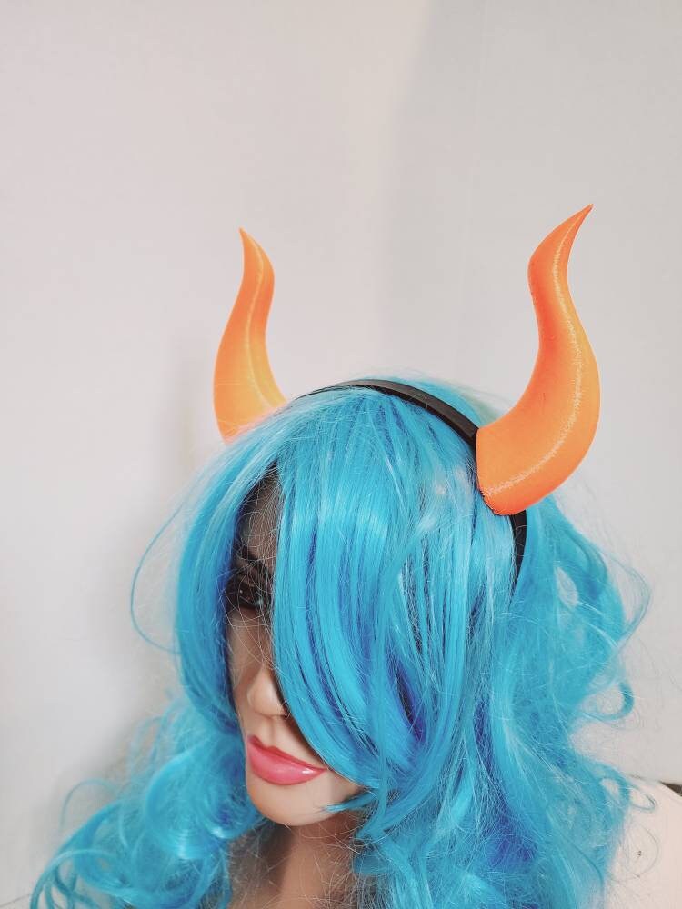 Matador-Bull-horns-3D printed horned headband comic-con cosplay horns anime character teifling