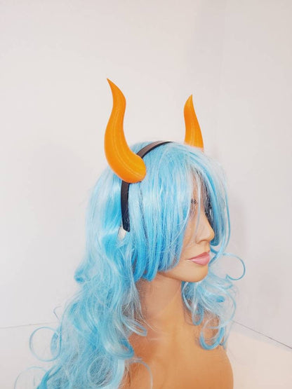 Matador-Bull-horns-3D printed horned headband comic-con cosplay horns anime character teifling