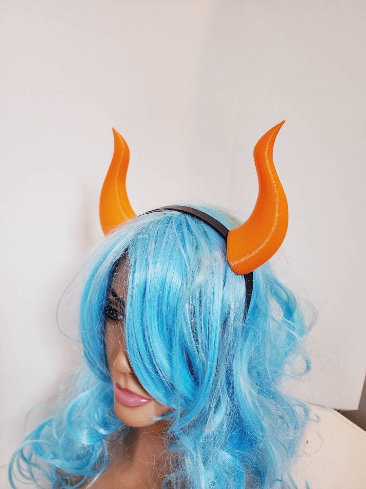 Matador-Bull-horns-3D printed horned headband comic-con cosplay horns anime character teifling