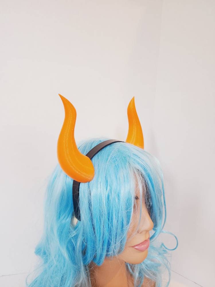 Matador-Bull-horns-3D printed horned headband comic-con cosplay horns anime character teifling