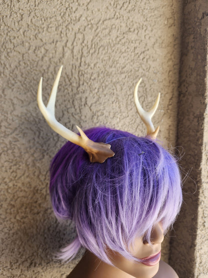 NEW ARRIVAL Antlers on a headband!  Doe / Deer Antlers  3D Printed (Lightweight Plastic)  Antlers comic-con fantasy fawn ready to wear