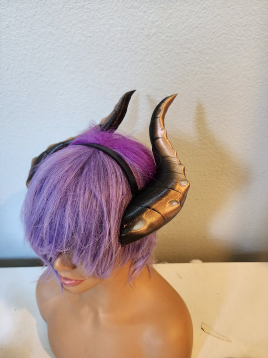 Dragon Beast Grand Costume Cosplay ULTRA LIGHT WEIGHT teifling lean back or pointing up dragon horns