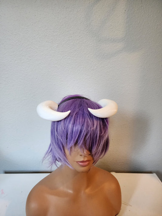 Anime Minotaur Horns  Fantacy Cow-Bull Matador horns headband 3D printed cosplay comicon Albedo horns  wow lightweight horns overlord