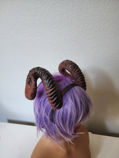 Wortox DST goat sarye Fantasy Cosplay Horns Horned Headband Viking headdress wormwood wurt horns comic-con