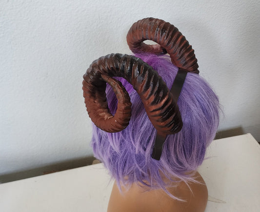 Wortox DST goat sarye Fantasy Cosplay Horns Horned Headband Viking headdress wormwood wurt horns comic-con