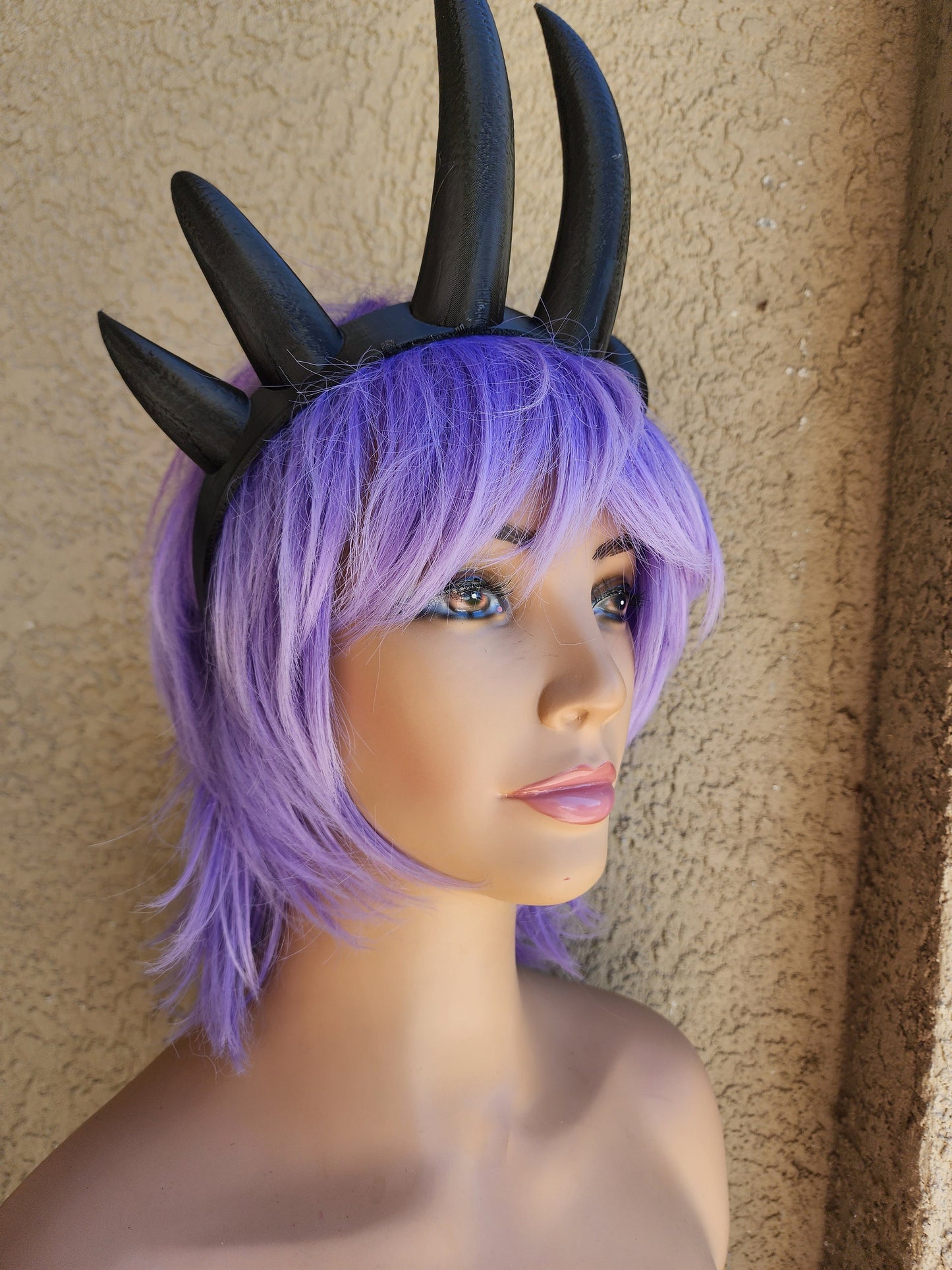 Fantasy Six Horned bear claw headband 3d printed horns Dragon crown on headband costume addition dragon comicon fantasy behemoth horns