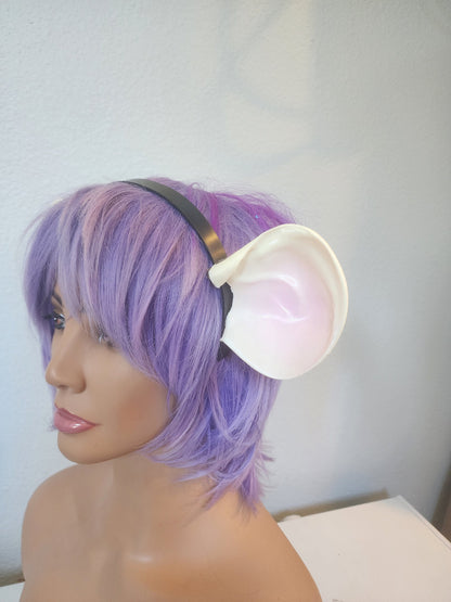 Mouser ears 3d printed attached ti headband DIY costume animal ears  woodland cosplay fantasy anime ears cartoony style ears