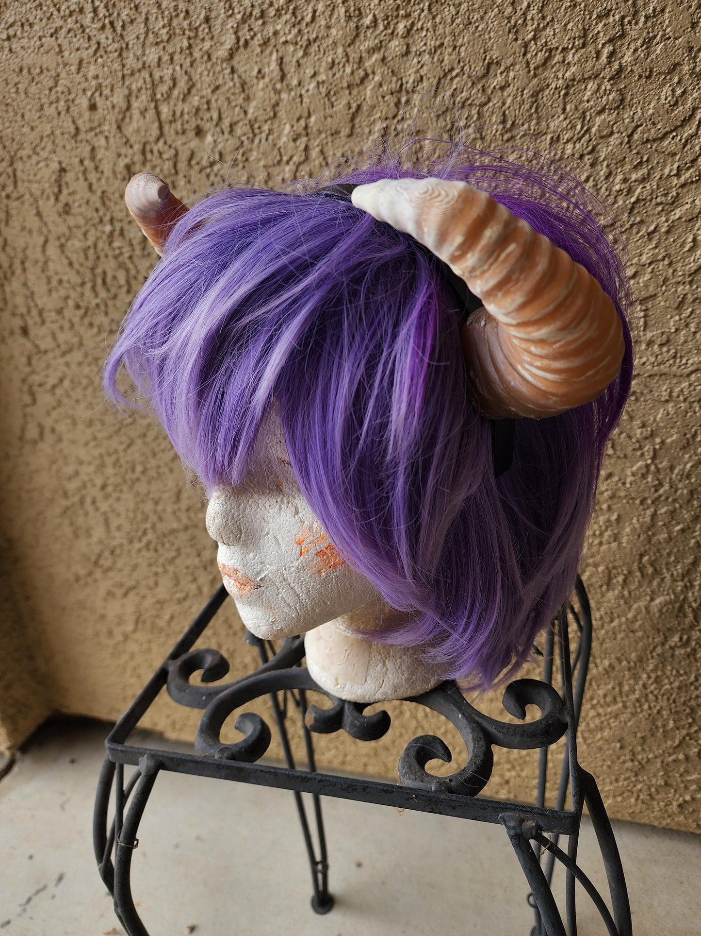 NEW ARRIVAL  Bull Sully Sullivan style horns headband 3D printed cosplay comicon fantasy horns   avatar