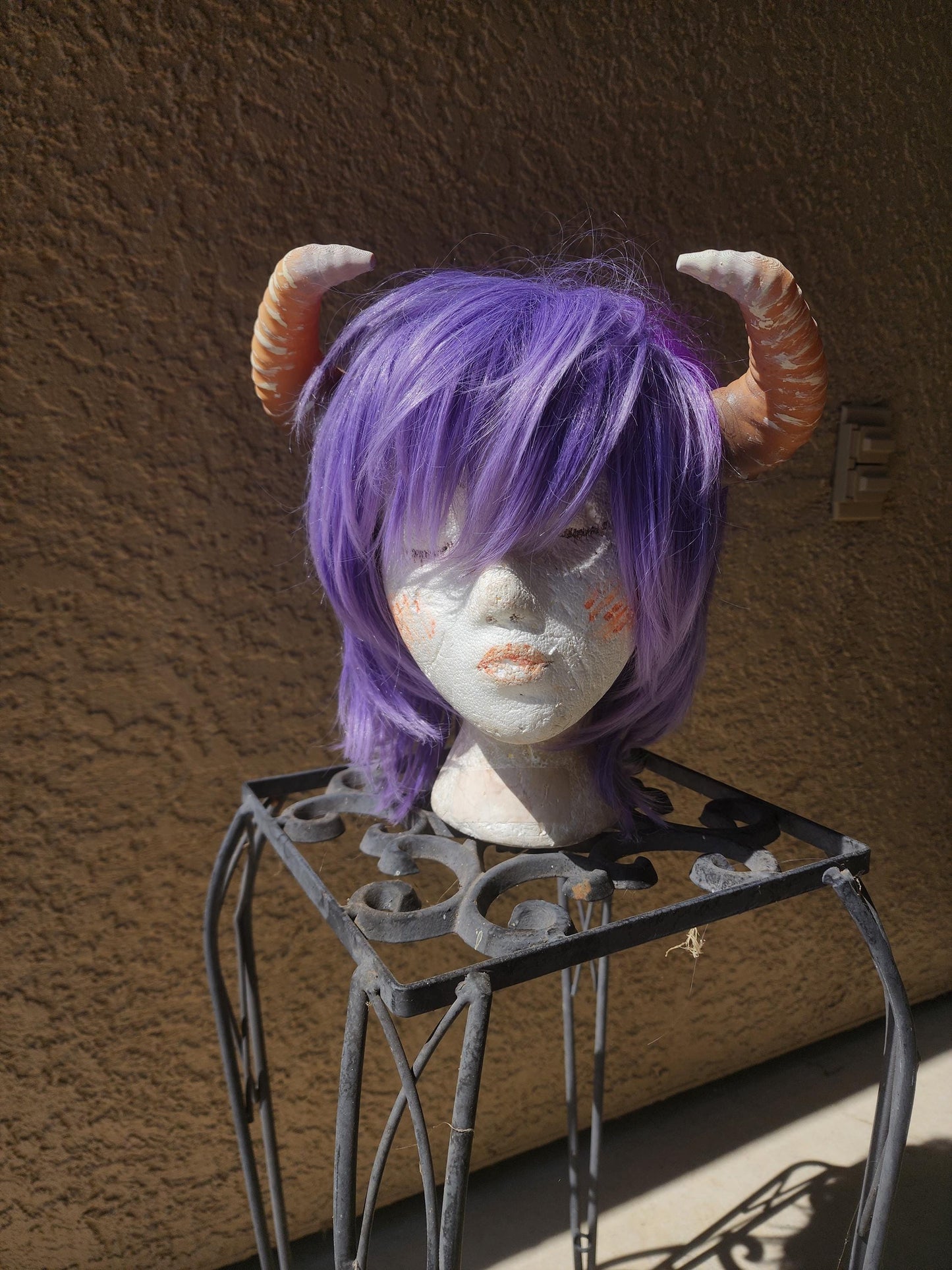 NEW ARRIVAL  Bull Sully Sullivan style horns headband 3D printed cosplay comicon fantasy horns   avatar