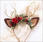NEW! Christmas tree branch floral headband for kids and adults