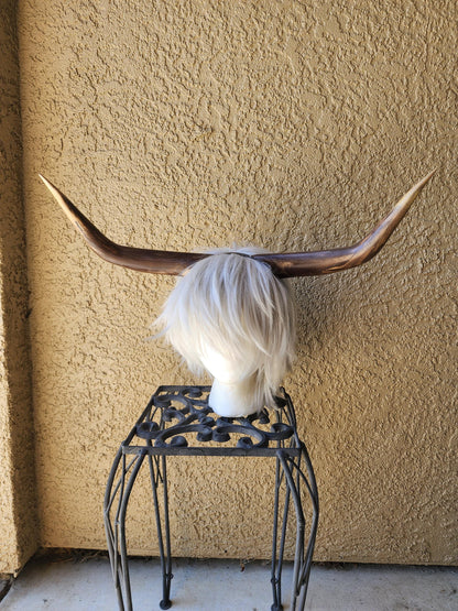 3D printed Light weight steer horns Highland Cow horns Matador horns bull horns extra large realistic