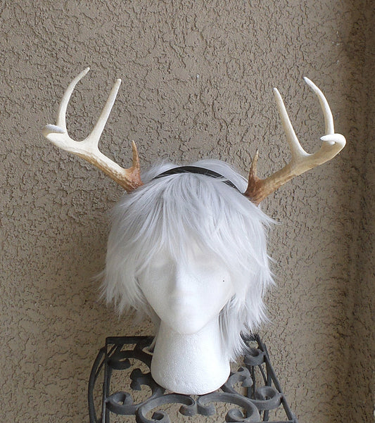 NEW! Realistic Christmas Doe / Deer Antlers Horns  3D Printed ( Oliver-Saltburn) Reindeer Antlers comic-con  Lottie the antler queen
