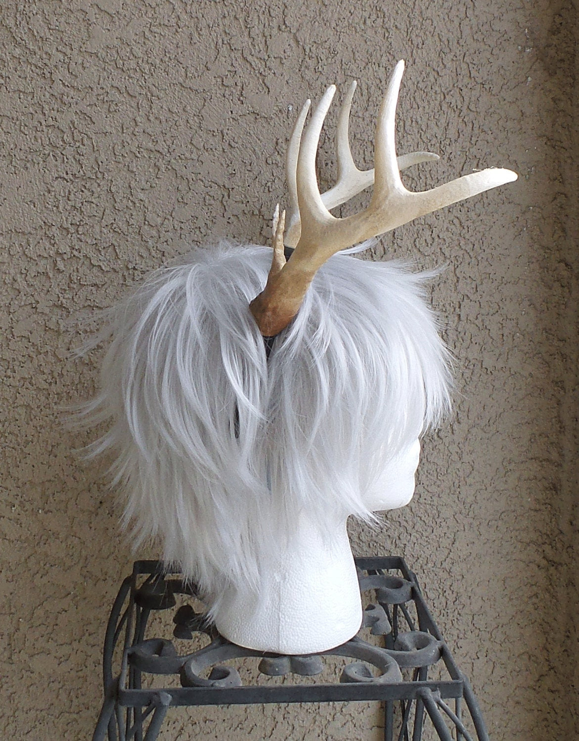 NEW! Realistic Christmas Doe / Deer Antlers Horns  3D Printed ( Oliver-Saltburn) Reindeer Antlers comic-con  Lottie the antler queen
