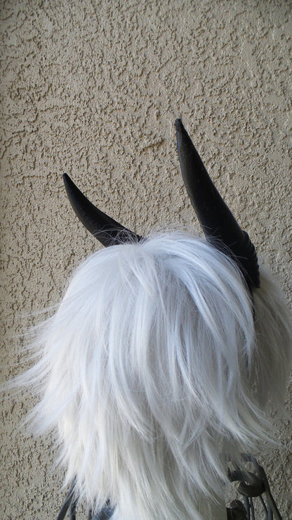Deanerys Dragon inspired 3d printed horns on headband DIY costume addition dragon ears lizard horns
