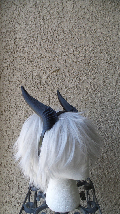 Deanerys Dragon inspired 3d printed horns on headband DIY costume addition dragon ears lizard horns
