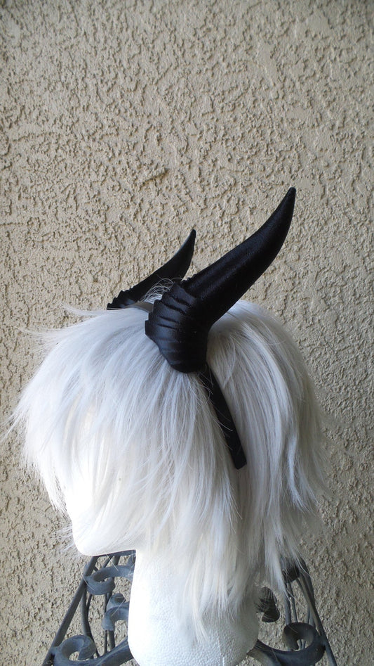 Deanerys Dragon inspired 3d printed horns on headband DIY costume addition dragon ears lizard horns