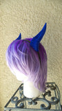 Deanerys Dragon inspired 3d printed horns on headband DIY costume addition dragon ears  lizzard horns blue anime horns manga cosplay - Mud And Majesty
