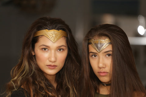FULL DETAIL-Dawn Of Justice Inspired Tiara Crown Wonder Woman Smooth or Textured styles - Mud And Majesty