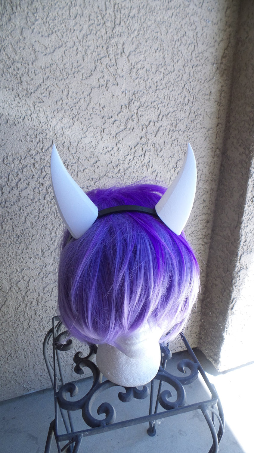 Goat fantasy 3d printed mini horns Toriel, rpg game Undertale headband any color small 5" - Mud And Majesty