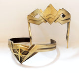FULL DETAIL-Diana of Themyscira Inspired Tiara Crown Wonder Woman the movie cosplay Hippolita headgear crown - Mud And Majesty