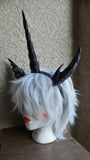 Deanerys Dragon inspired 3d printed horns on headband DIY costume addition dragon ears  lizzard horns spiny horns spike horns avatar - Mud And Majesty