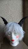 Deanerys Dragon inspired 3d printed horns on headband DIY costume addition dragon ears  lizzard horns spiny horns spike horns avatar - Mud And Majesty