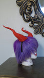 BEST SELLING! Classic Young Maleficent Inspired Horns  3D Printed  choose your color comic-con Red horns - Mud And Majesty