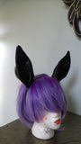 Horse ears-Jackalope ears- Donkey ears-chihuahua ears 3d printed  ears on headband DIY costume black animal ears-cosplay fantasy ears - Mud And Majesty
