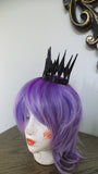 Dark queen mini crown bun-thing Ravenna Inspired Adult queen crown 3d printed charecter bonding crown party favor gift idea - Mud And Majesty