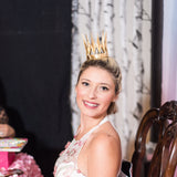 Dark queen mini crown bun-thing Ravenna Inspired Adult queen crown 3d printed charecter bonding crown - Mud And Majesty