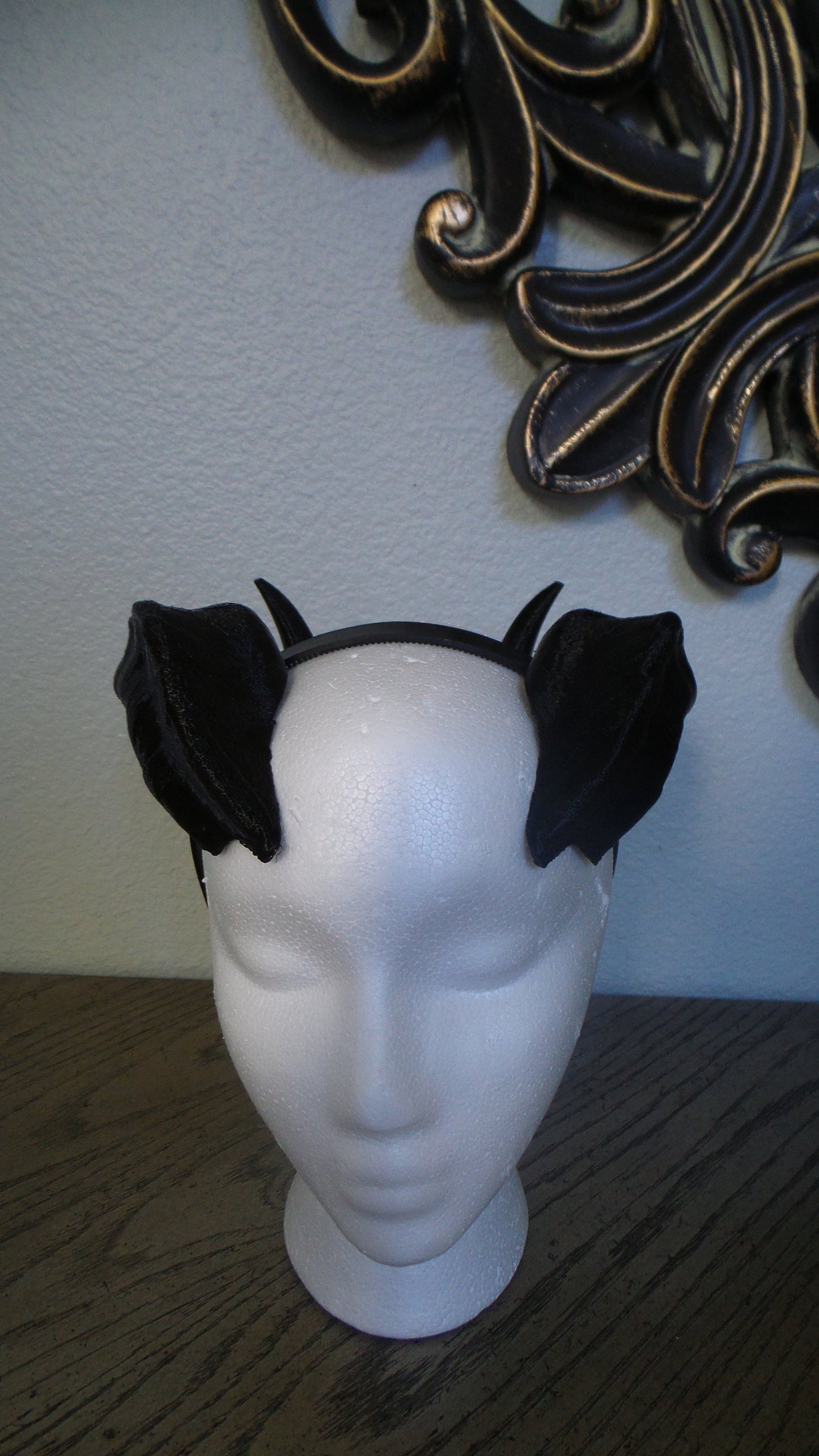 Fantasy Snake Dragon 3d printed horns on headband DIY costume addition dragon comicon fantasy  lizzard horns - Mud And Majesty