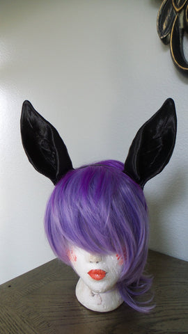 Horse ears-Jackalope ears- Donkey ears-chihuahua ears 3d printed  ears on headband DIY costume black animal ears-cosplay fantasy ears - Mud And Majesty