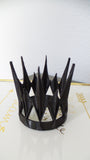 Dark queen mini crown bun-thing Ravenna Inspired Adult queen crown 3d printed charecter bonding crown - Mud And Majesty