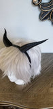 Fantasy Dragon Snake Dragon 3d printed horns on headband DIY costume addition dragon comicon fantasy  lizzard horns - Mud And Majesty
