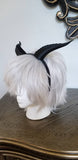 Fantasy Dragon Snake Dragon 3d printed horns on headband DIY costume addition dragon comicon fantasy  lizzard horns - Mud And Majesty