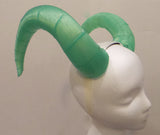 Huge Ox Ram Fantasy Cosplay Horns Horned Headband - Mud And Majesty