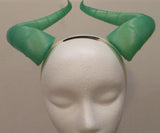 Black Large Ox, Ram Fantasy Cosplay Horns Horned Headband Viking headdress elf horns comic-con - Mud And Majesty