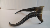 DIY Gazelle horned crown Elvish Larp headdress Helment horns 3D print - Mud And Majesty