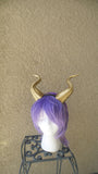 BEST SELLING! Gold Classic Young Maleficent Inspired Horns  3D Printed  choose your color comic-con - Mud And Majesty