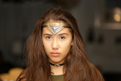 FULL DETAIL-Dawn Of Justice Inspired Tiara Crown Wonder Woman Smooth or Textured styles - Mud And Majesty