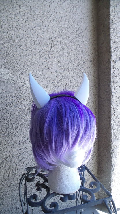 Goat fantasy 3d printed mini horns Toriel, rpg game Undertale headband any color small 5" - Mud And Majesty