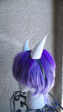 Goat fantasy 3d printed mini horns Toriel, rpg game Undertale headband any color small 5" - Mud And Majesty